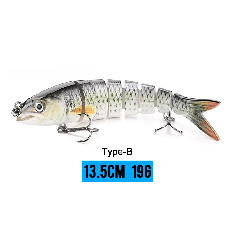 Multi-Segment Sinking Crankbait – Precision-Engineered Swimbait for Optimal Fishing Performance