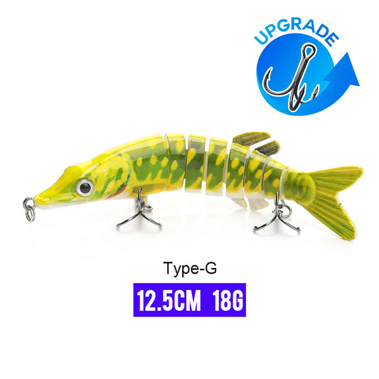 Multi-Segment Sinking Crankbait – Precision-Engineered Swimbait for Optimal Fishing Performance